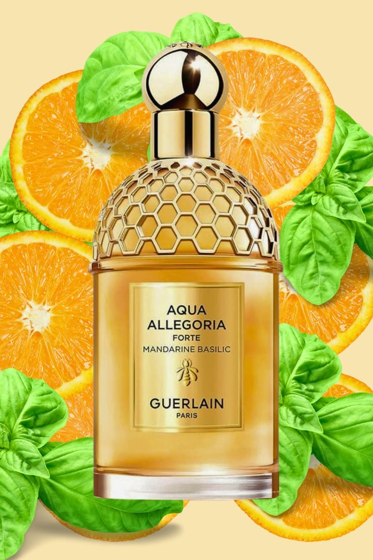 Decante mandarine basilic forte