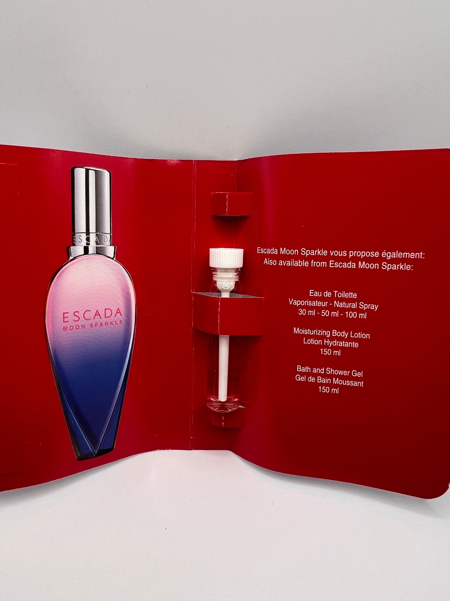 Echantillon escada moon sparkle