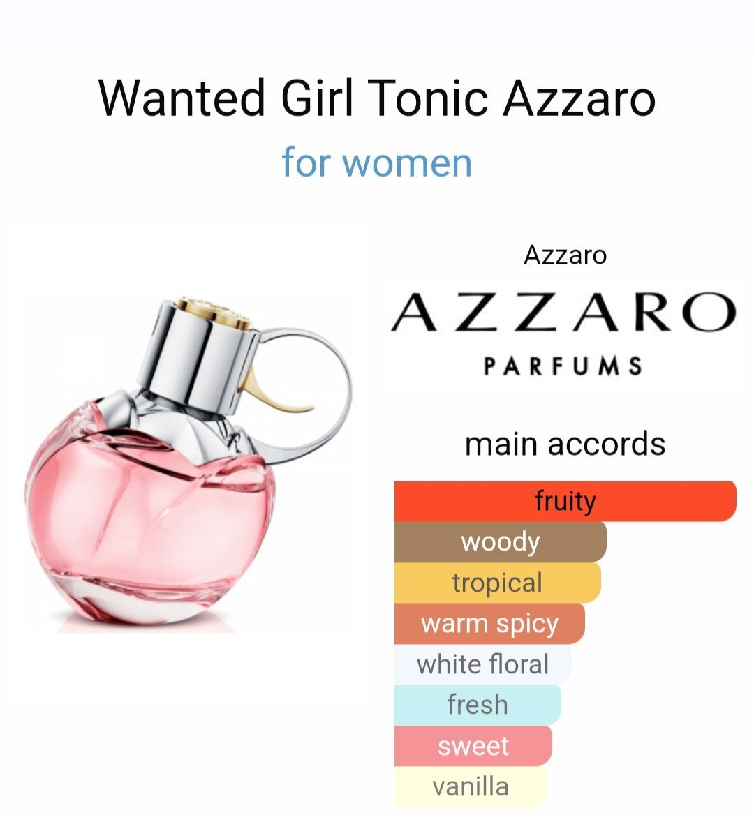 Decante azzaro wanted girl tonic