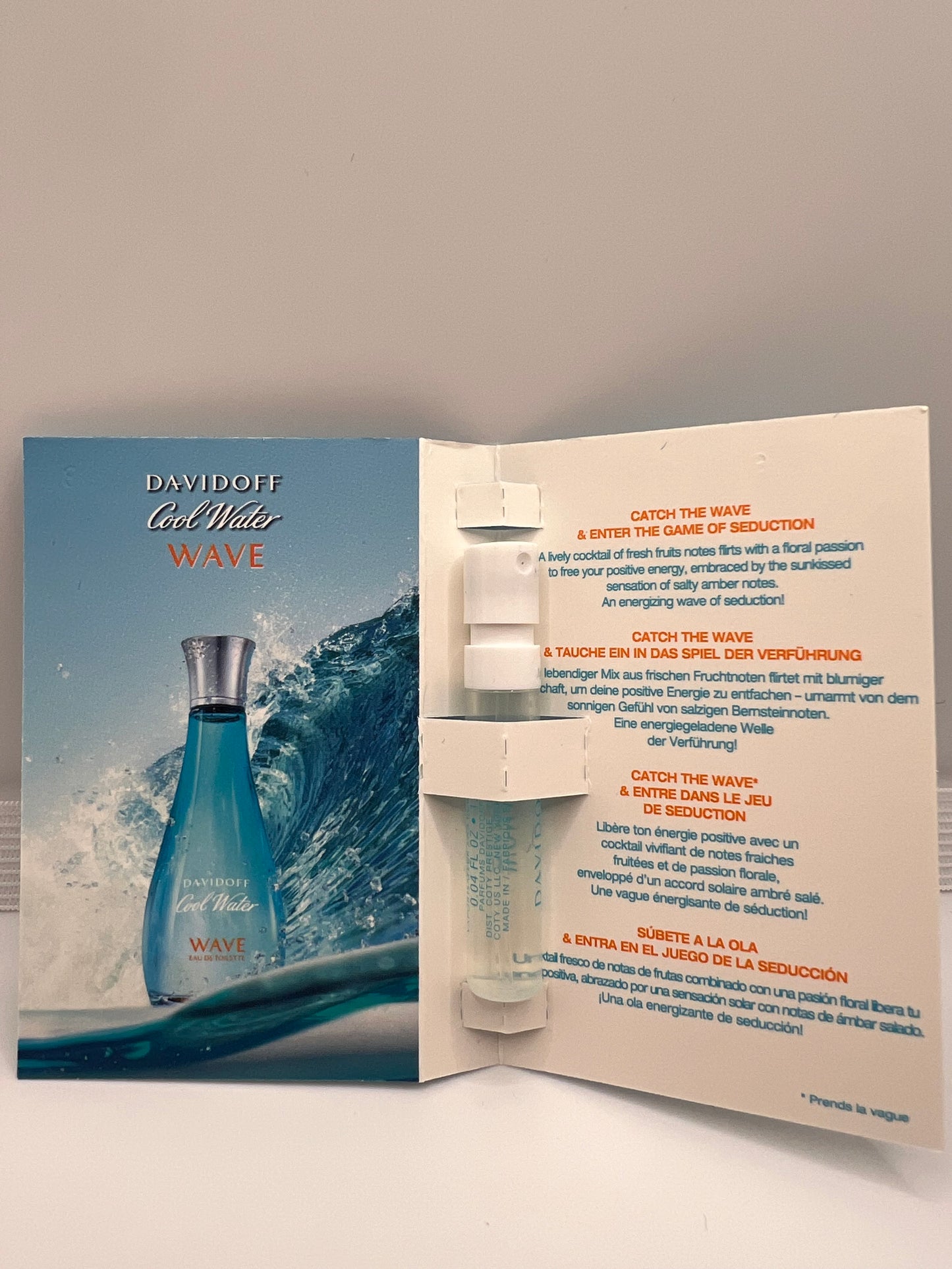 Echantillon davidoff cool water