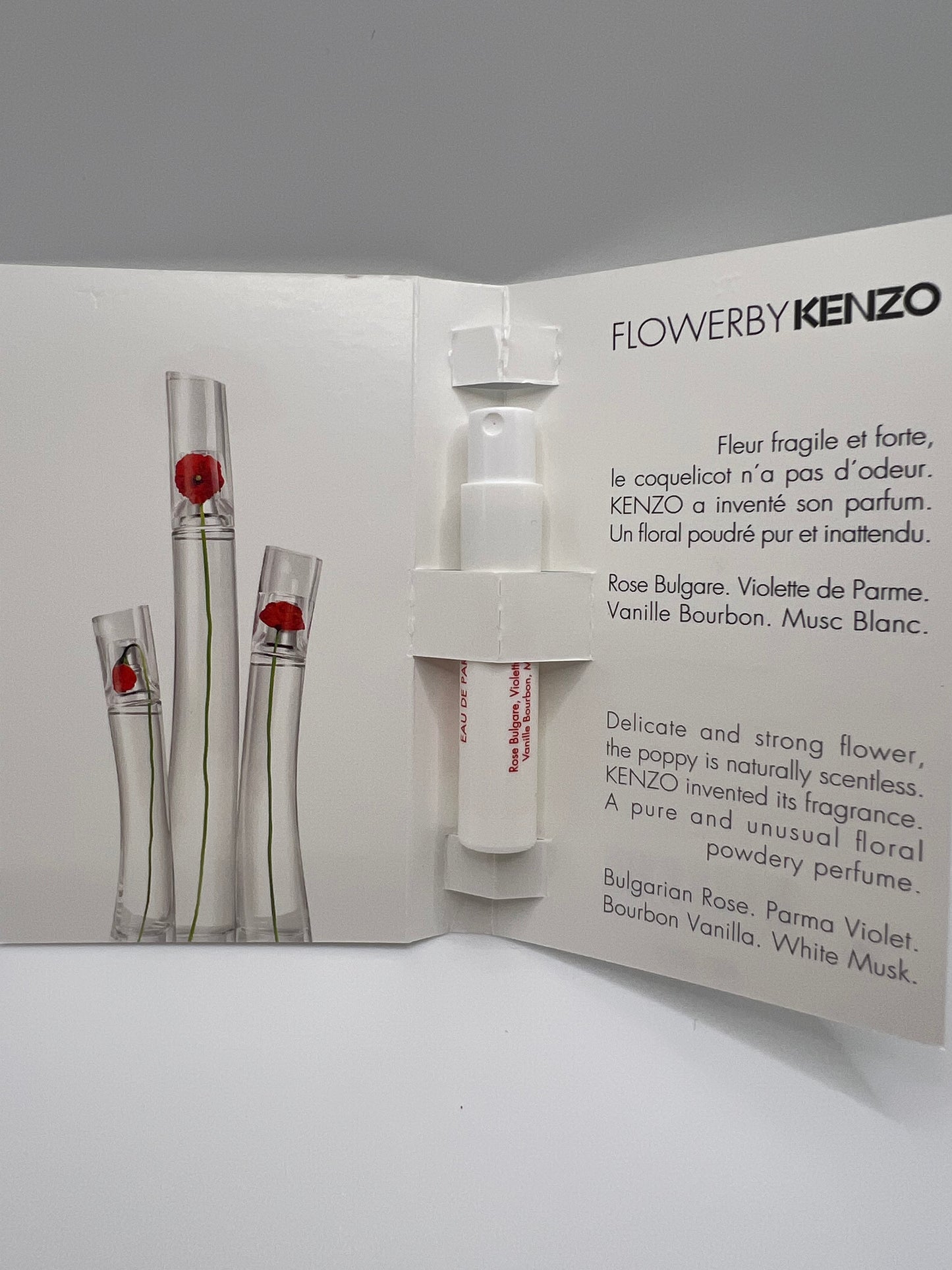 Echantillon flower by kenzo