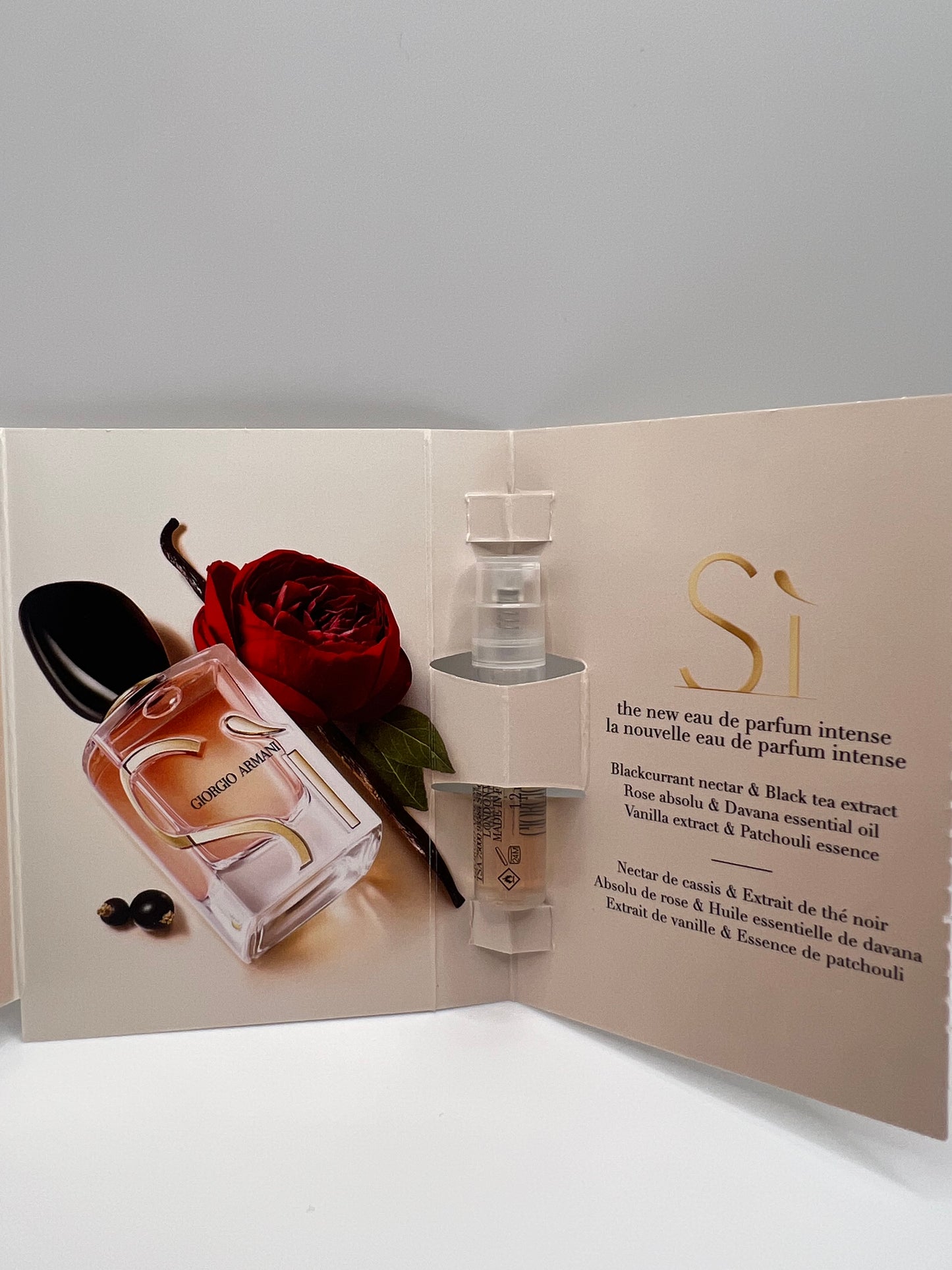 Echantillon si armani